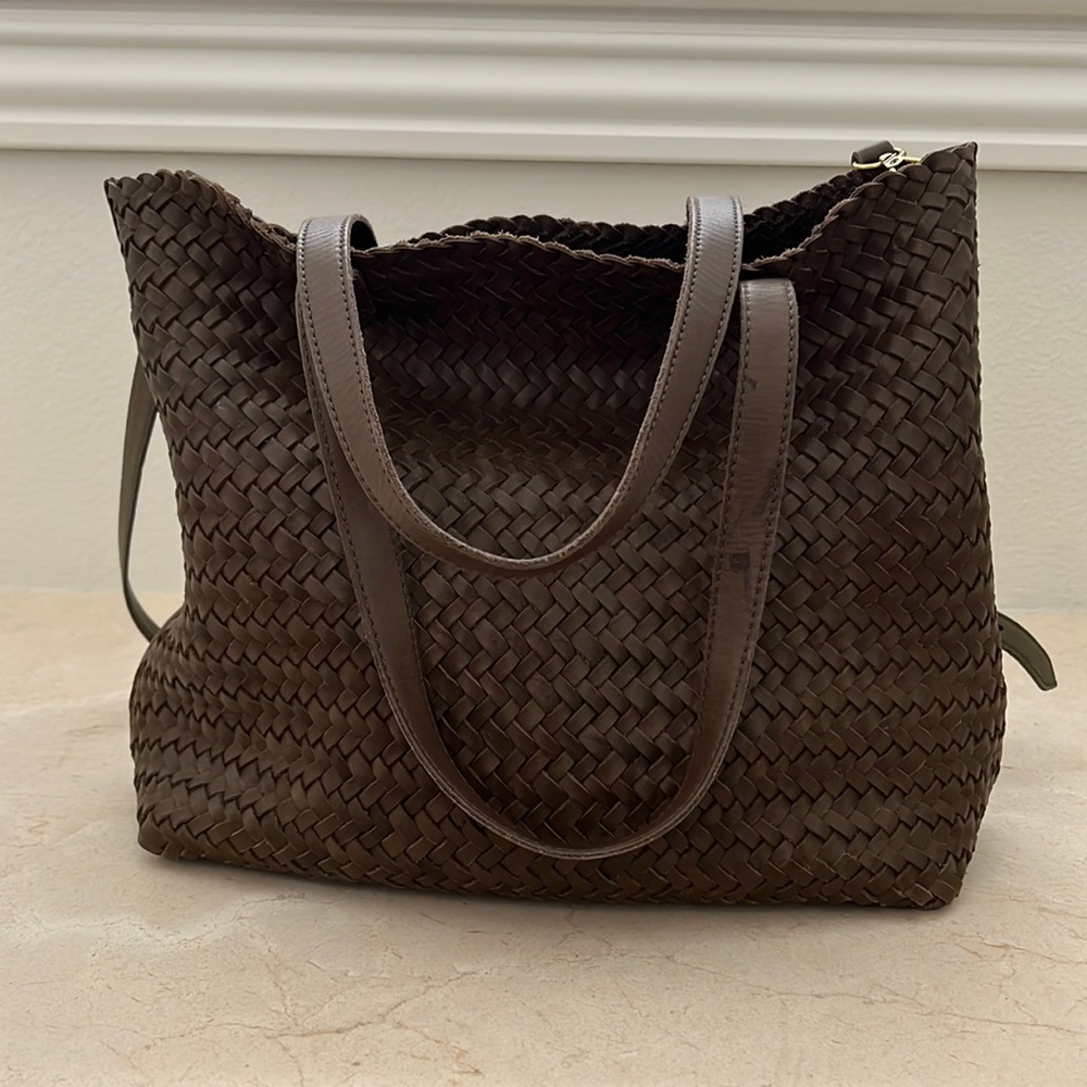 Madewell Medium Woven Transport Tote